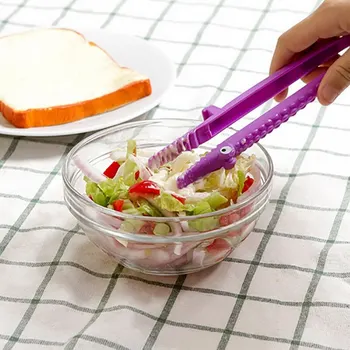 2/5PC Vânzare Fierbinte Silicon de Gătit Bucătărie Clește Alimente GRĂTAR Salată cu Friptură de Pâine Clip Clemă